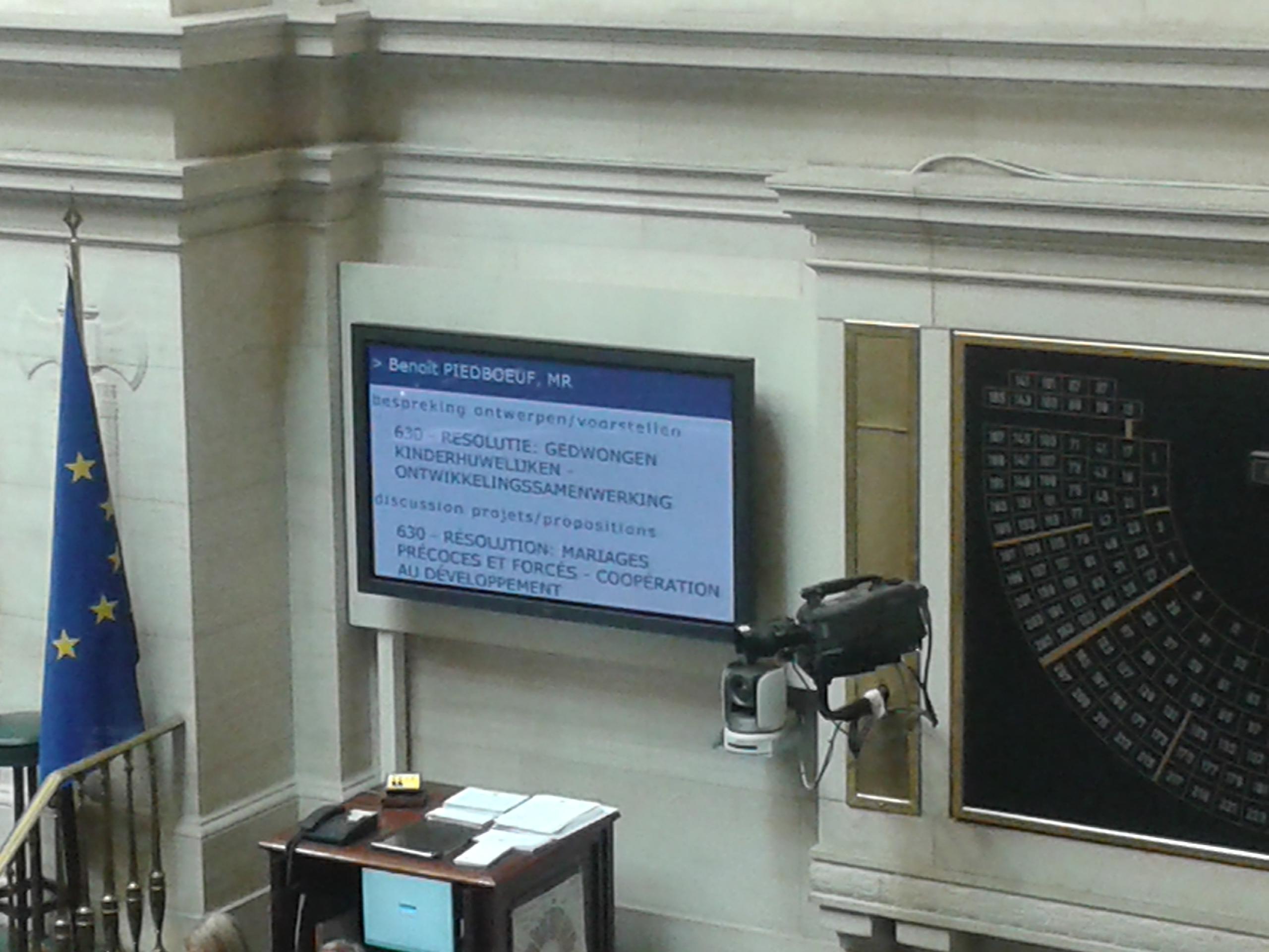 Proposition de résolution votée à l'unanimité Proposition de résolution votée à l'unanimité