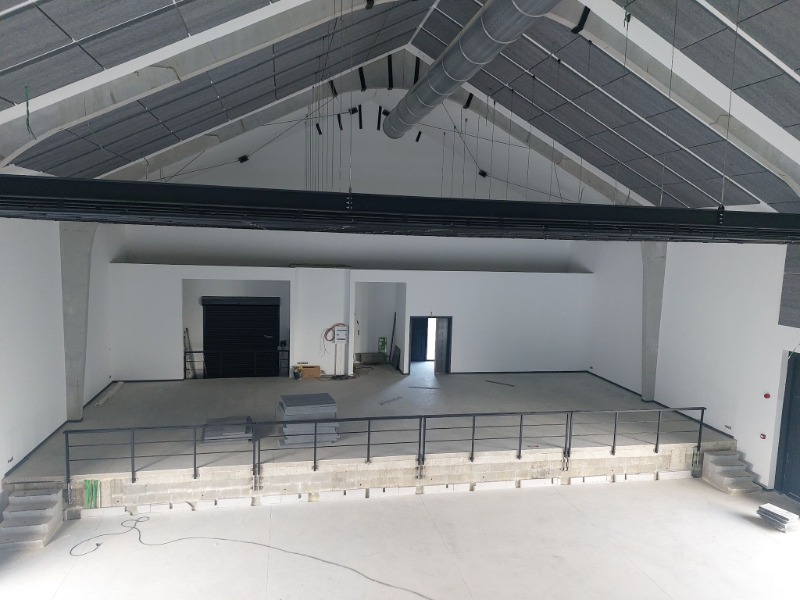 Avancement des travaux Salle du Patro-Théâtre Avancement des travaux Salle du Patro-Théâtre