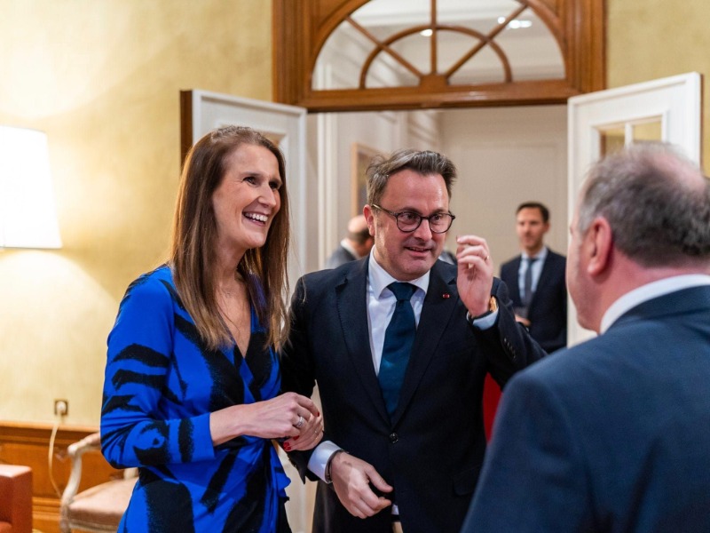 Cérémonie à l'Ambassade de Luxembourg