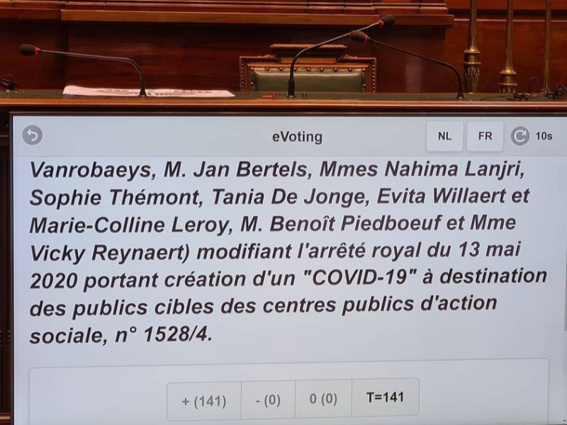 Covid - Aide aux CPAS Covid - Aide aux CPAS