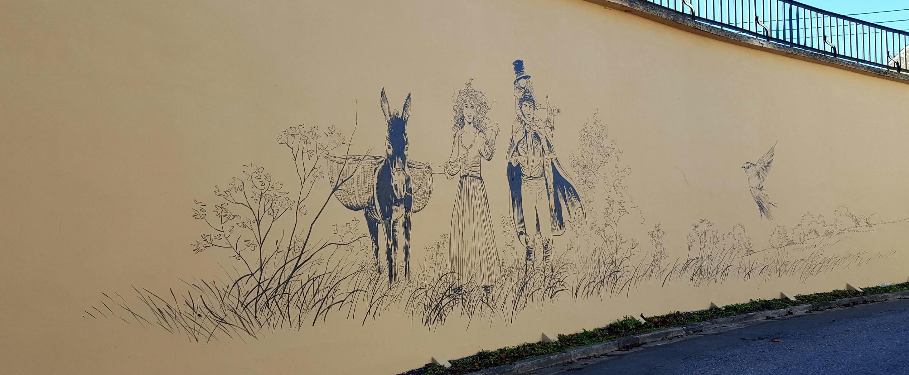 Fresque de Lahage terminée ! Fresque de Lahage terminée !