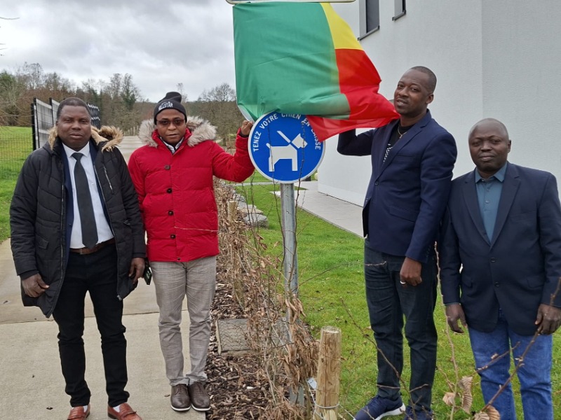 Inauguration de la voie lente Gbeli Djidja