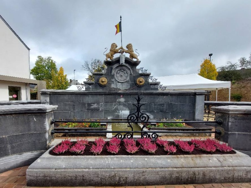 Inauguration Fontaine aux lions Inauguration Fontaine aux lions