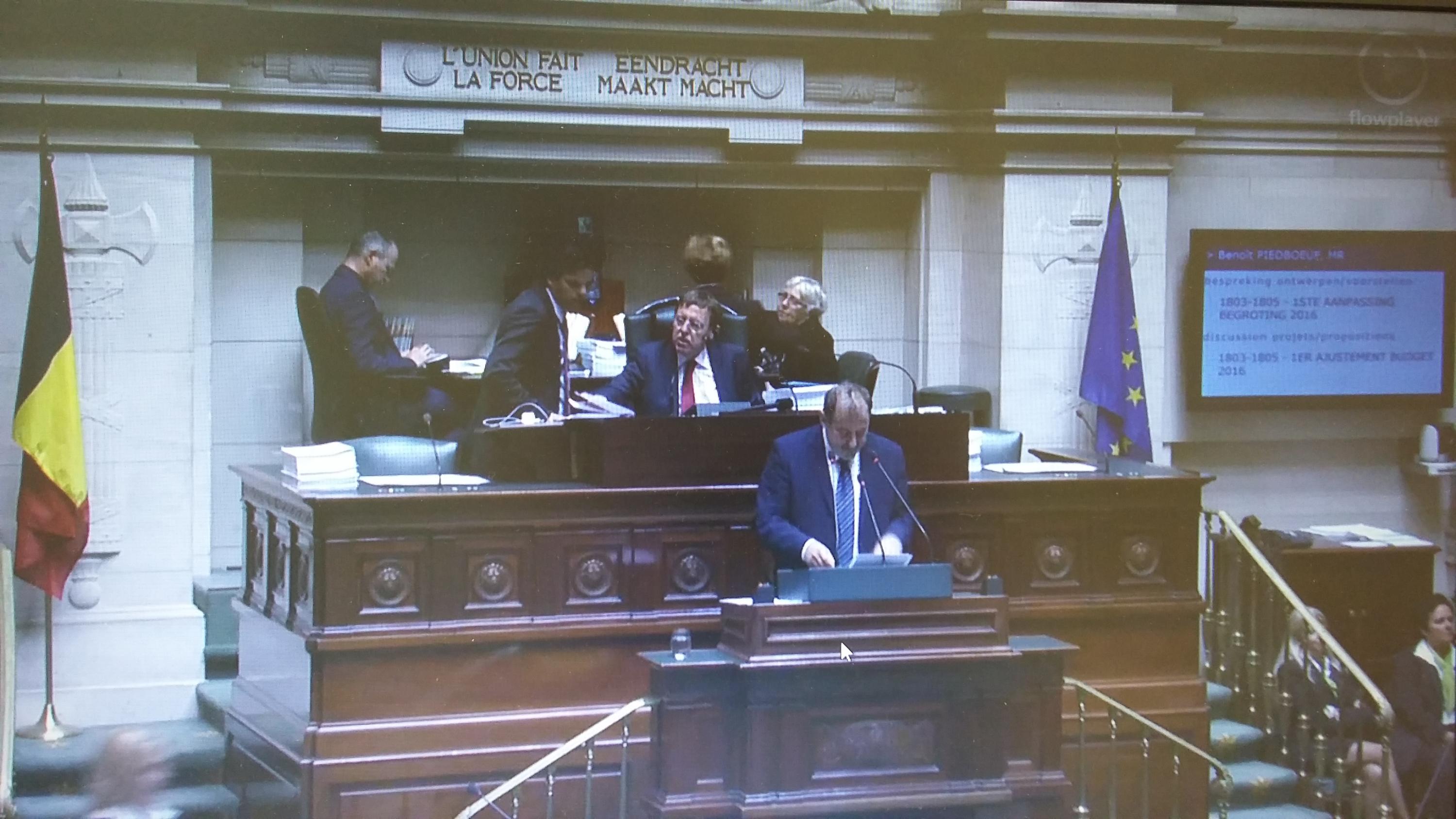 Intervention sur le projet de loi de l'ajustement budgétaire 2016 Intervention sur le projet de loi de l'ajustement budgétaire 2016