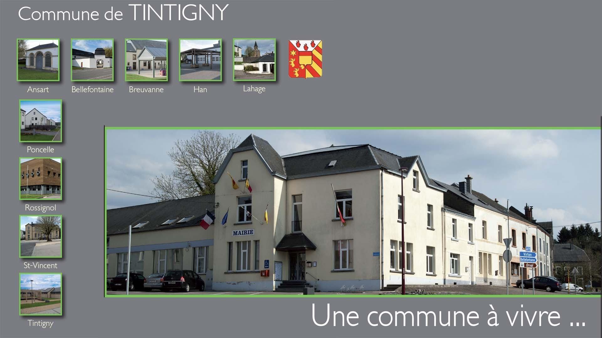 La Commune de Tintigny, un espace où il fait bon vivre ! La Commune de Tintigny, un espace où il fait bon vivre !