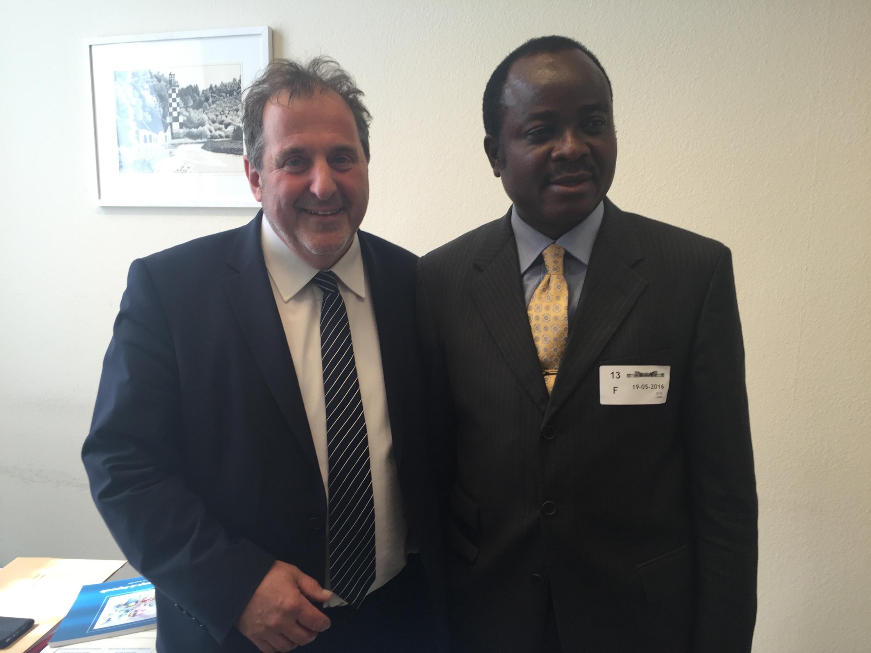 Le Maire d'Abomey reçu au Parlement Le Maire d'Abomey reçu au Parlement