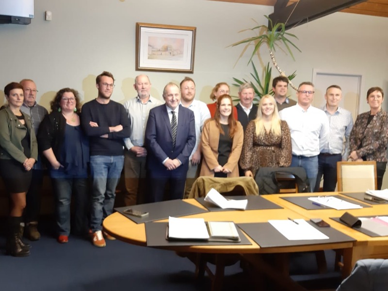 Le nouveau conseil communal est installé Le nouveau conseil communal est installé