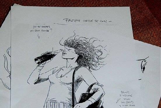 Violette à la Halle de Han Violette à la Halle de Han