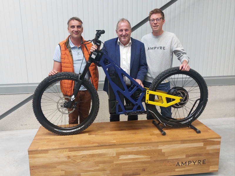 Visite de l'entreprise Ampyre à Florenville Visite de l'entreprise Ampyre à Florenville